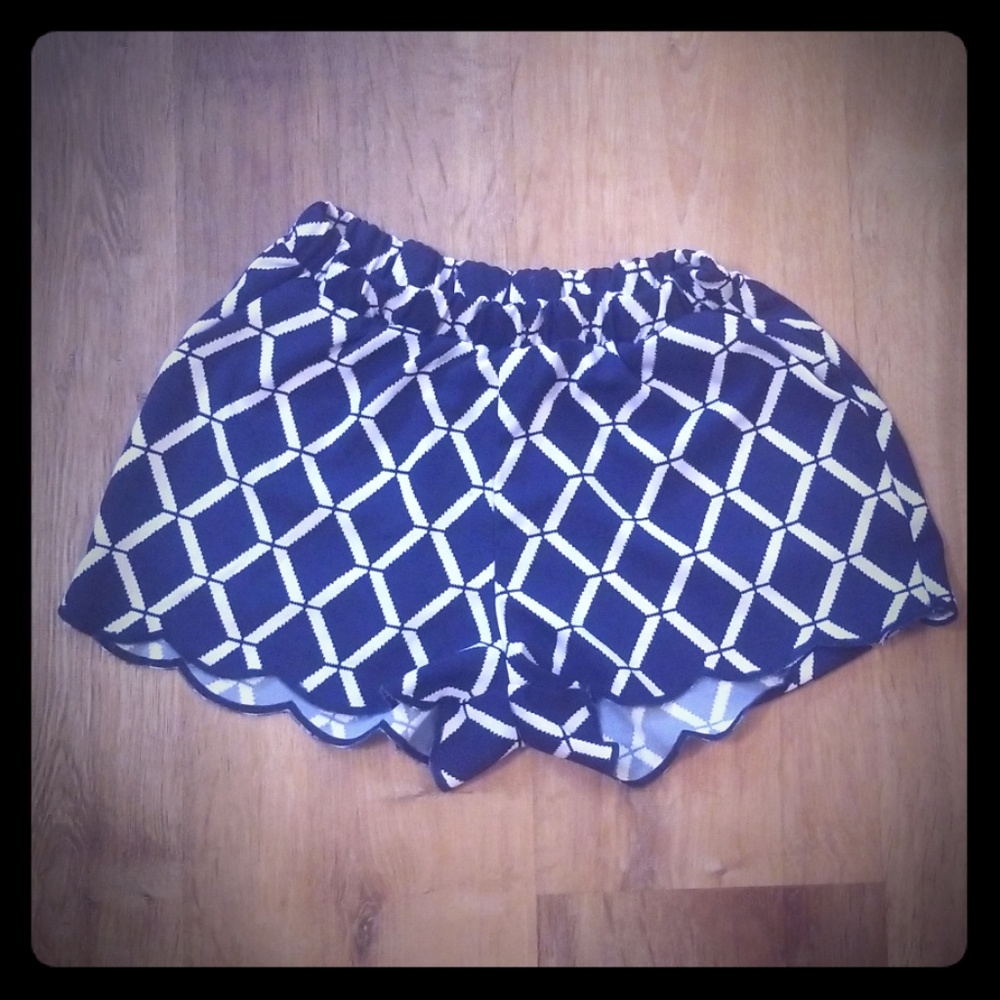 Scalloped Shorts